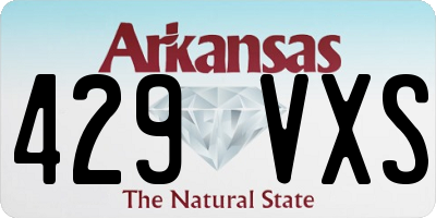 AR license plate 429VXS