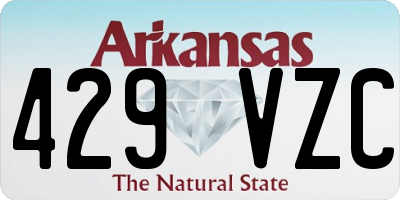 AR license plate 429VZC