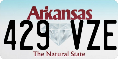 AR license plate 429VZE