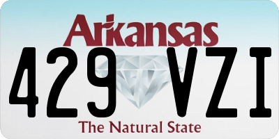 AR license plate 429VZI