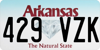 AR license plate 429VZK