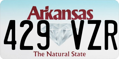 AR license plate 429VZR