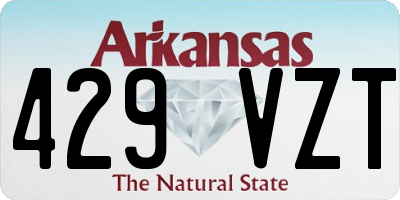 AR license plate 429VZT