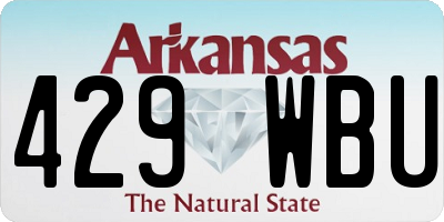 AR license plate 429WBU