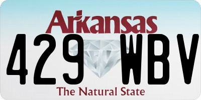 AR license plate 429WBV