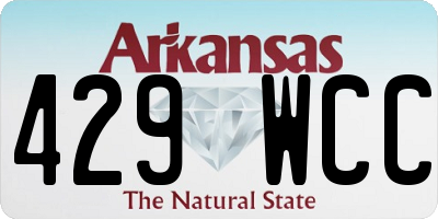 AR license plate 429WCC