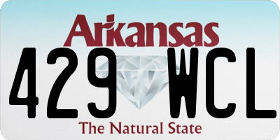 AR license plate 429WCL