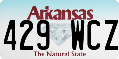 AR license plate 429WCZ