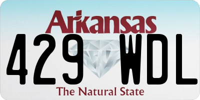 AR license plate 429WDL