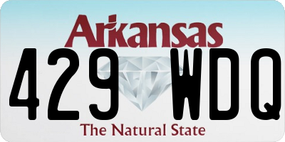 AR license plate 429WDQ