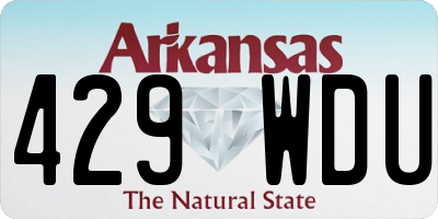 AR license plate 429WDU