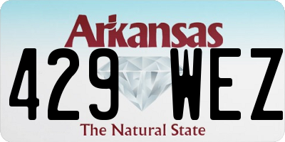 AR license plate 429WEZ