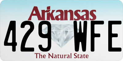 AR license plate 429WFE