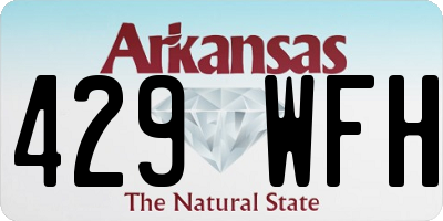 AR license plate 429WFH
