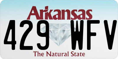 AR license plate 429WFV