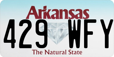AR license plate 429WFY