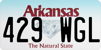 AR license plate 429WGL