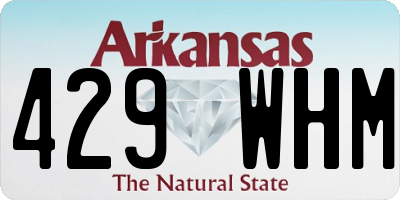 AR license plate 429WHM