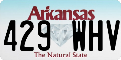 AR license plate 429WHV