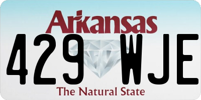 AR license plate 429WJE