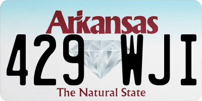 AR license plate 429WJI