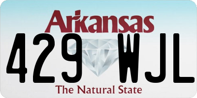 AR license plate 429WJL