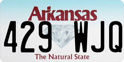 AR license plate 429WJQ