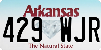AR license plate 429WJR
