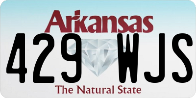 AR license plate 429WJS