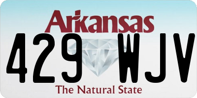 AR license plate 429WJV