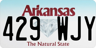 AR license plate 429WJY