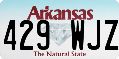 AR license plate 429WJZ