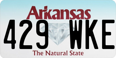 AR license plate 429WKE