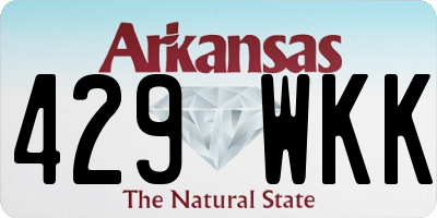 AR license plate 429WKK
