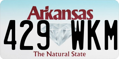 AR license plate 429WKM