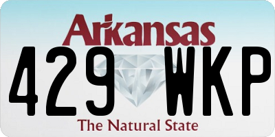 AR license plate 429WKP