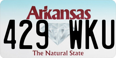 AR license plate 429WKU
