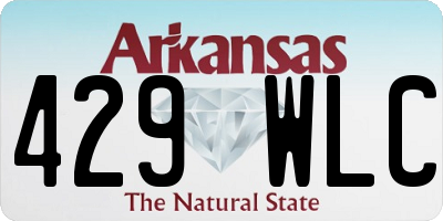 AR license plate 429WLC