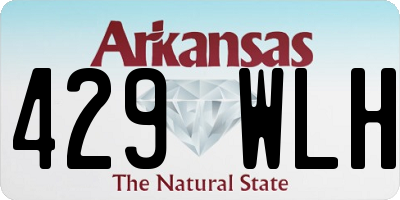 AR license plate 429WLH