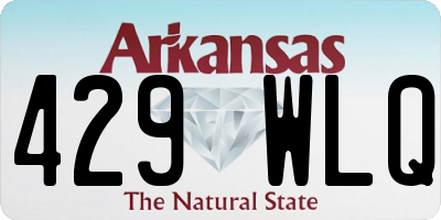 AR license plate 429WLQ