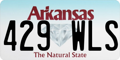 AR license plate 429WLS