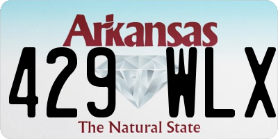 AR license plate 429WLX