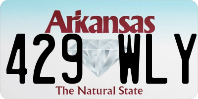 AR license plate 429WLY