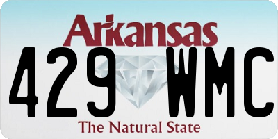 AR license plate 429WMC