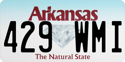 AR license plate 429WMI