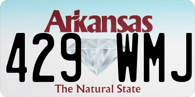AR license plate 429WMJ