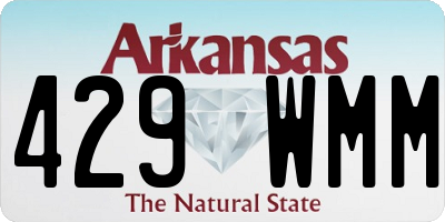 AR license plate 429WMM