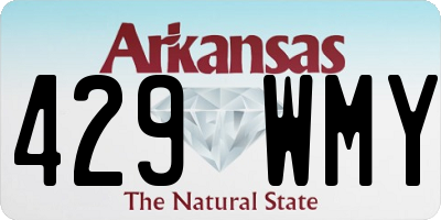 AR license plate 429WMY