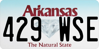 AR license plate 429WSE
