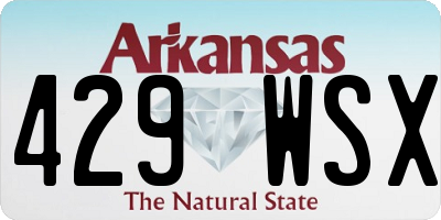 AR license plate 429WSX